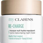 CLARINS - Re-Charge Hydraterend Nachtmasker Voor Een Vollere Huid - 50 ml - Masker