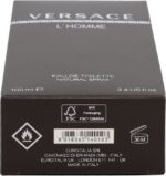 Versace L'Homme 100 ml Eau de Toilette - Herenparfum - Afbeelding 3