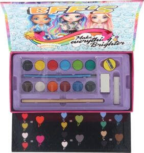 Rainbow Surprise Bouwstenen 42 delige kleurkoffer - Afbeelding 3