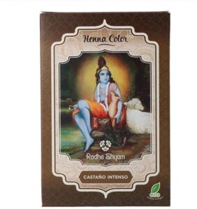 Semi-permanente kleurstof Henna Radhe Shyam Shyam Henna Bruin (100 g) - Afbeelding 2