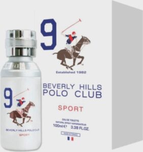 Beverly Hills Polo Club Men No 9 Sport Edt M 100 Ml - Afbeelding 2