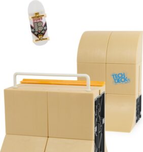 Tech Deck X-Connect - Danny Way Mega Half Pipe - Aanpasbare Ramp Set met PlanB Fingerboard - Afbeelding 5