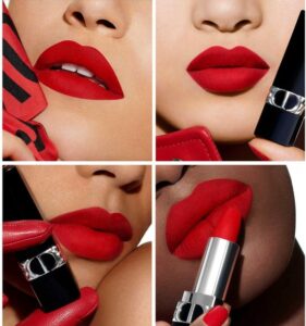 Shiseido Dior Rouge Barra De Labios Ex Mate 999 - Afbeelding 4