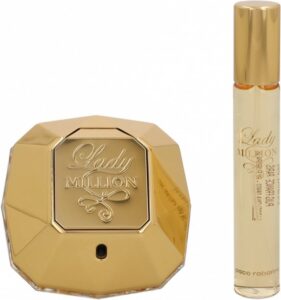 Paco Rabanne Lady Million Eau De Perfume Spray 80ml Set 2 Pieces - Afbeelding 4