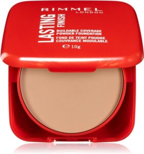 Rimmel Lasting Finish Buildable Coverage Poeder Foundation - 004 Rose Ivory - Afbeelding 4