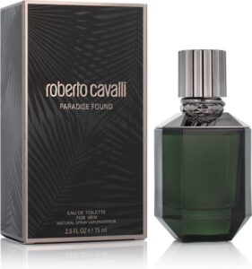 Herenparfum Roberto Cavalli EDT Paradise Found For Men 75 ml - Afbeelding 4