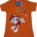 Tshirt Paw Patrol - Maat 86 - 92 - Model Pup Marshall - Oranje - Koningsdag