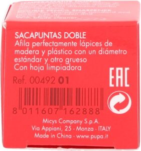 Pupa Double Pencil Sharpener - Afbeelding 3