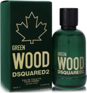Dsquared2 Green Wood pour Homme - Eau de toilette 50 ml - Herenparfum - Afbeelding 4