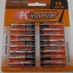 Batterij AAA 1 x 16 pack van Kingever