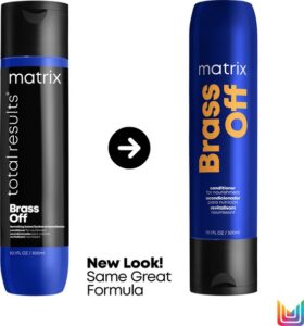 Matrix Brass Off Conditioner – Neutraliseert warme ondertonen in bruin haar – 300 ml - Afbeelding 2