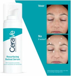 CeraVe Anti-Onzuiverheden Retinol Serum - tegen Vlekjes en Restlittekens - voor een Onzuivere Huid met Neiging tot Acne - 30ml - Afbeelding 4