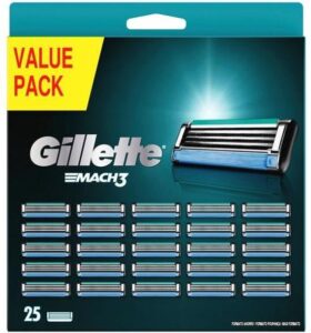 Gillette Mach 3 Voordeelpak - 25 Scheermesjes