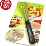 Chef genius veelzijdige keukenhulp 2in1 Garde Roerspatel & Saladetang