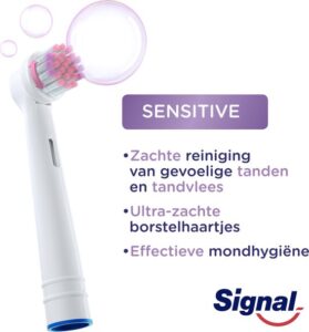 Refill for SIGNAL electric toothbrushes Set of 2 brushes - Afbeelding 4