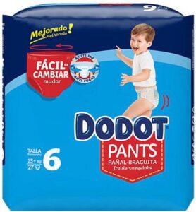 Wegwerpluiers Dodot Pants 15+ kg Maat 6 27 Stuks - Afbeelding 3