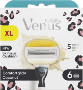Gillette Venus Comfortglide Coconut - 6 Scheermesjes - Voor Vrouwen - Afbeelding 3