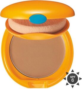 Shiseido Tanning Compact Foundation SPF 6 Honey - 12 g - foundation