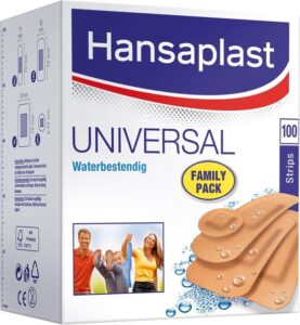 Hansaplast Universal Family Pack - 100 strips - Pleisters