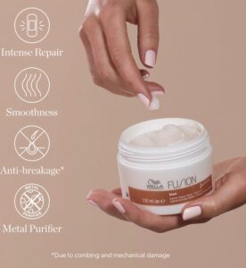 Herstellend Haar Masker Wella Fusion (150 ml) - Afbeelding 4