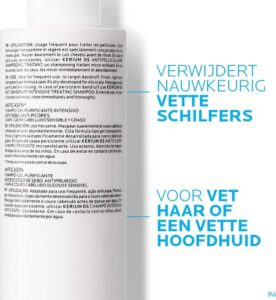 La Roche-posay Kerium Anti-dandruff Gel-shampoo 200 Ml - Afbeelding 4