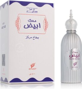 Afnan Musk Abiyad Eau De Parfum Spray, 100 ml, Perfume for Men and Women - Afbeelding 3