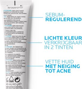 La Roche-Posay Effaclar DUO [+] Unifiant Light - Dagcrème - voor gevoelige huid en Acné - 40ml - Afbeelding 3