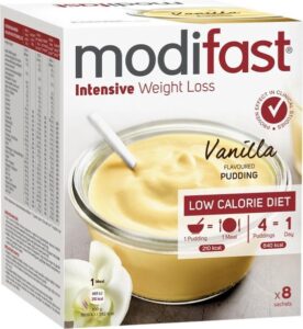 Modifast Intensive Pudding vanille LCD 8X55G - Afbeelding 3