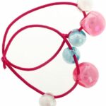 Haarelastiekjes Inca Multicolour Kralen (2 Onderdelen)