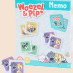 Toy Universe - Woezel en Pip memory - spel - 24 kaarten - memorie peuters en kleuters