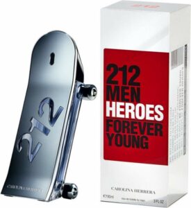 Carolina Herrera 212 Men Heroes - 90 ml - eau de toilette spray - herenparfum - Afbeelding 4