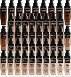 Nyx CanAt Stop WonAt Stop Full Coverage Foundation Nude 30ml - Afbeelding 4