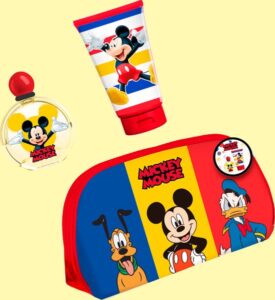 Fragrances For Children - Mickey Mouse Giftset Eau de toilette 50 Ml,Shower Gel100 Ml A Cosmetic Tassel - Afbeelding 4