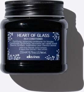 Davines Heart of Glass Rich Conditioner 250 ml - vrouwen - Voor Beschadigd haar/Droog haar/Geblondeerd haar - Conditioner voor ieder haartype