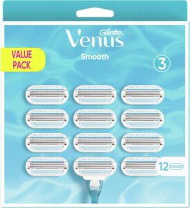 Gillette Venus Smooth Scheermesjes Voor Vrouwen - 12 Navulmesjes