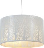 INSPIRE - Hanglamp FOREST - Hanglamp naturel - 3 lampen - 3 x E27 60W - ÃƒÆ’Ã†â€™Ãƒâ€¹Ã…â€œ40 cm x H. 23 cm - metaal - wit - Afbeelding 3