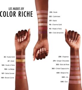 L’Oréal Paris Color Riche Satin Lipstick - 630 Beige A Nu - Nude - Verzorgende, Lippenstift Verrijkt met Arganolie 4,54 gr. - Afbeelding 3