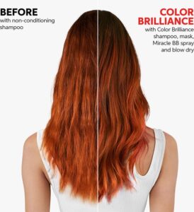 Wella Brilliance Shampoo weerbarstig haar -1000 ml - Normale shampoo vrouwen - Voor Alle haartypes - Afbeelding 2