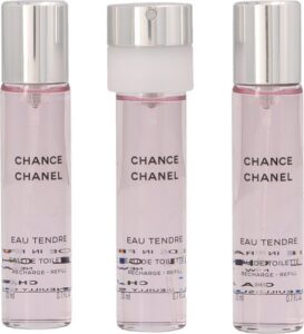 Chanel Chance Eau Tendre EDT 3 x 20 ml napln do kapesniho spreje W - Afbeelding 2