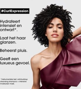 L’Oréal Professionnel Curl Expression Masker – Hydrateert alle typen krullen intensief – Serie Expert – 250 ml - Afbeelding 3