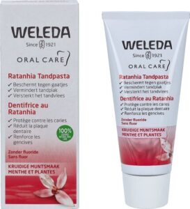 WELEDA - Tandpasta - Ratanhia - 75ml - 100% natuurlijk - Afbeelding 4