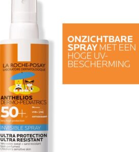 Anthelios Dermo-pediatrics Invisible Spray Spf50+ Fragrance-free By La Roche-posay 200 Ml - Afbeelding 2