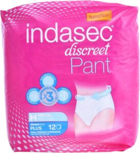 Indasec Pant Plus Talla Mediana 12 U
