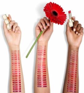 Guerlain Kisskiss Shine Bloom Lipstick #709-petal Red - Afbeelding 3