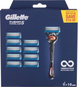 Gillette - Fusion Proglide Set - Holící strojek s náhradními břity (M)