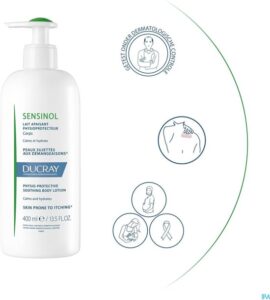 Sensinol Physio-protective Soothing Body Lotion By Ducray 400 Ml - Afbeelding 2