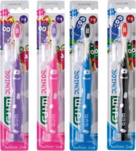 Sunstar Gum - Junior 6+ tandenborstel - turkoois - Afbeelding 3
