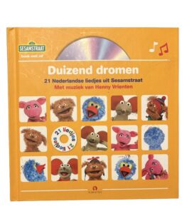 Sesamstraat - boekje - liedjes boek -duizend dromen - Afbeelding 8