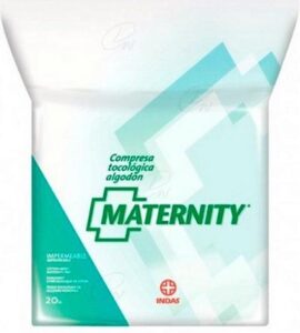 Katoenen Kraamverband Maternity Indasec (20 uds) - Afbeelding 3