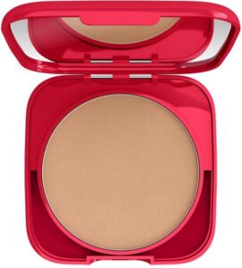 Rimmel Lasting Finish Buildable Coverage Poeder Foundation - 004 Rose Ivory - Afbeelding 2